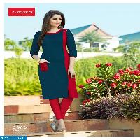 pahervesh niharika vol-2 Wholesale hand printed Ready made long kurtis